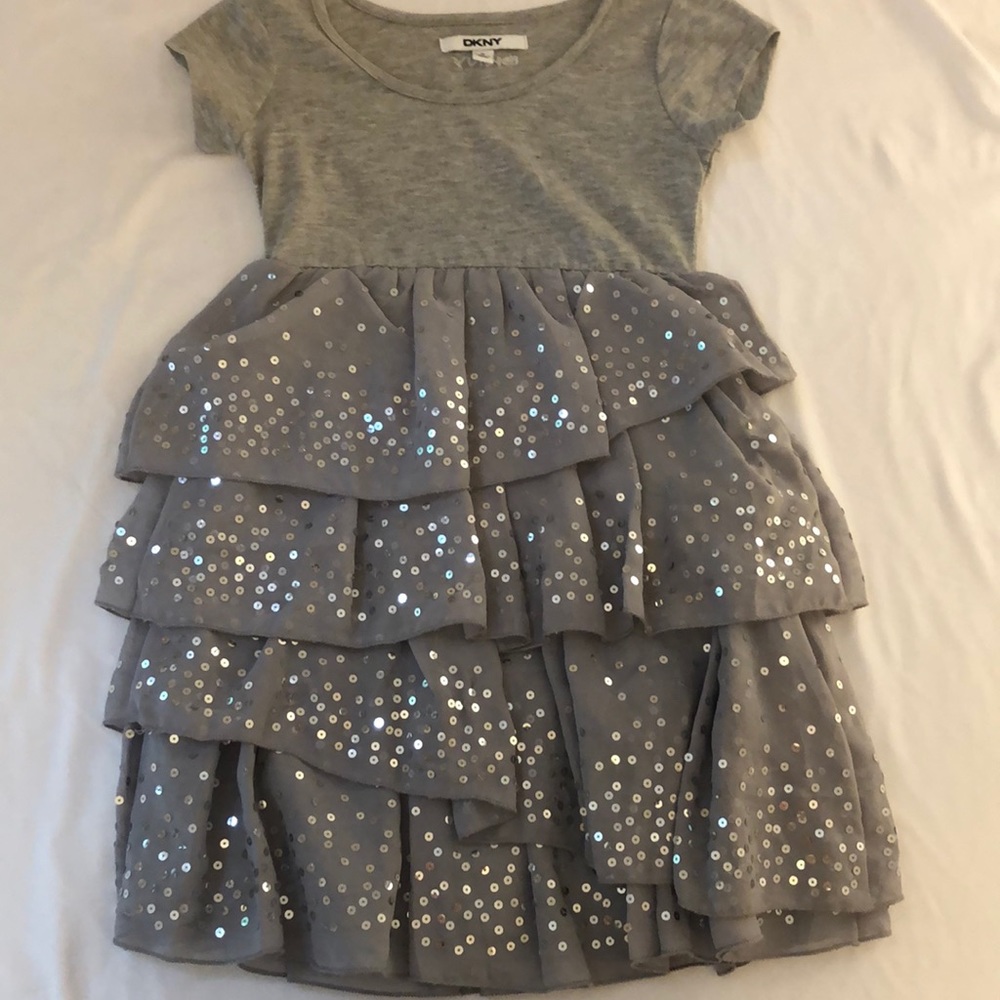 DKNY girls sparkle dress